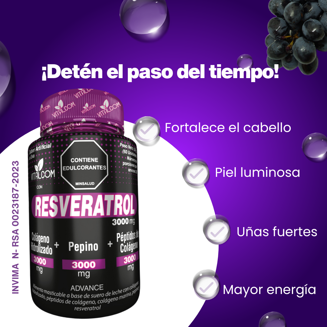 Resveratrol: Cuida tu cuerpo desde el interior
